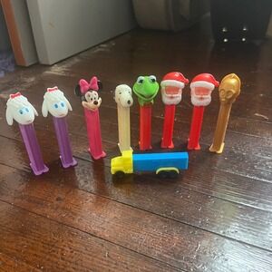 Vintage Variety of Pez Candy Dispenser